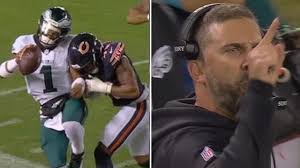 Wild scenes as huge QB hit sparks coach spray... before third-stringer stuns NFL powerhouse
