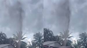 Un pozo en Vinh Long arrojó inesperadamente una columna de agua de 15 metros de altura.