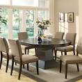 Dining room table oval