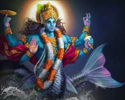 Image of Matsya Avatar of Vishnu