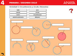 Resultado de imagen para actividades de circulo y circunferencia