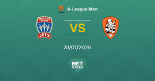 Newcastle Jets – Brisbane Roar, 31/01/2026: palpites, odds e horário do jogo