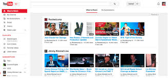 Hasil gambar untuk halaman depan youtube