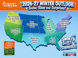 Winter Snow Map