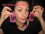How to make nearly-free, DIY blotting papers in less than 1 minute