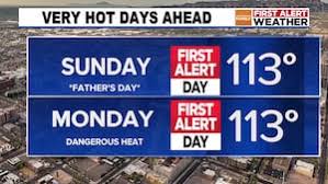 Phoenix Braces for Extreme Heat Over Father's Day Weekend