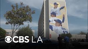 Dodgers' Japanese stars honored with "Samurai of the Diamond" mural in Torrance