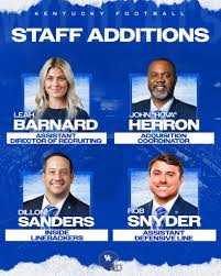 UK Football Announces Four Staff Additions