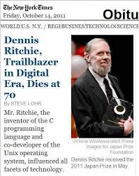 Dennis Ritchie&#39;s quotes, famous and not much - QuotationOf . COM via Relatably.com