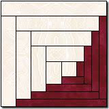 Résultat de recherche d'images pour "Log cabin quilt patterns"