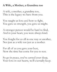 Quotes For Mothers Funeral. QuotesGram via Relatably.com