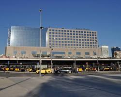 Imagem da estação ferroviária Barcelona Sants