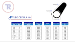 TUBO CEDULA 40 T4 - Regiomontana de Perfiles y Tubos, S. A