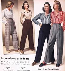 Image result for 1940s fashion women