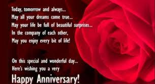 Happy wedding anniversary wishes for husband - Romantic Wedding ... via Relatably.com