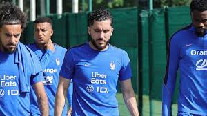 French team: Rayan Cherki hit hard
