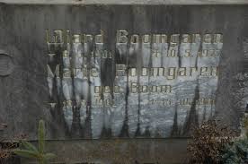 Grab von Wiard Boomgaren (06.03.1901-10.05.1977), Friedhof Bunde ...