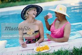 Image result for ladies at swimming pool