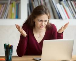 Obraz: Problemy z komputerem