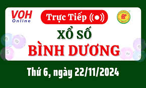 XSBD 22/11 - Kết quả xổ số Bình Dương hôm nay thứ 6 ngày 22/11/2024