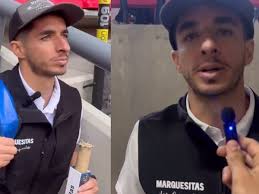 Captan a Isaac Brizuela vendiendo marquesitas en el Estadio Azteca