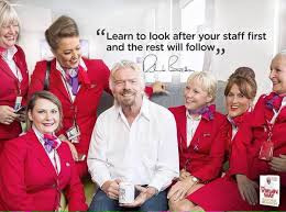 Look after your employees, the rest will follow (R; Branson) via Relatably.com