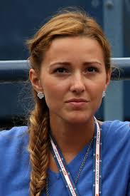 Jelena Ristic, the girlfriend of Novak Djokovic of Serbia watches his men&#39;s singles fourth round match against Stanislas Wawrinka of Switzerland on Day Ten ... - Jelena%2BRistic%2B2012%2BOpen%2BDay%2B10%2BCIgnEnEbF5bl