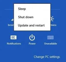Image result for how to turn off windows 8