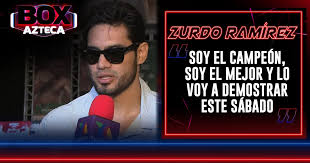 Zurdo Ramírez, confiado y sin presión: “Soy el campeón y lo voy a demostrar”