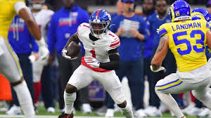 Malik Nabers injury update as Giants WR injures shoulder in MNF game vs Rams