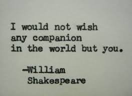 WILLIAM SHAKESPEARE love quote Typed on Typewriter love quote ... via Relatably.com