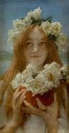 Alma-Tadema, Sir Lawrence : Summer Offering. Klassizismus