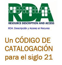 Resultado de imagen para rda catalogacion