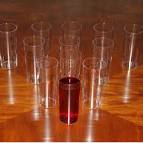 Clear Party Plastic Shooter Glasses - 48ct: Kitchen