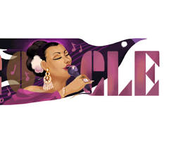 Image of Google Doodle honoring Lola Beltrán