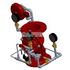 Ca-Fire ZSFM100 Ductile Iron Deluge Alarm Valve 80mm Fire ...