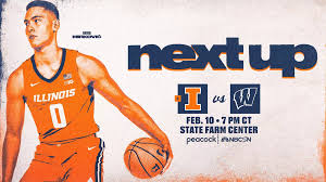 #8 Illini Host Wisconsin Tuesday at State Farm Center