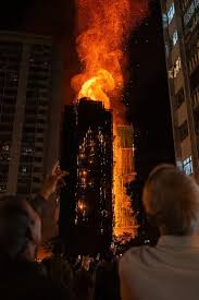 Hong Kong fire aftermath