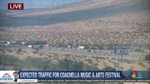 Traffic Flows Smoothly Into Coachella, Delays Expected in Key Areas