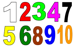 Resultado de imagem para imagens de numeros