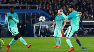 Image result for barca vs psg 4-0