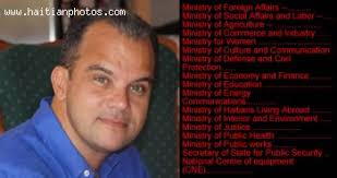 We have the revised list of the people who will be in charge of the different ministries under Daniel Rouzier government. This is not an official list. - pic_1184