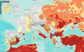 Résultat de recherche d'images pour "evolution de l'europe carte"