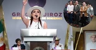 Grecia Quiroz reflejó en informe que va por la gubernatura de Michoacán: Bedolla