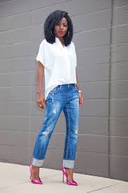 Image result for africans on boyfriend jeans