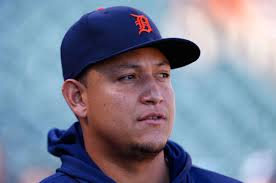 Miguel Cabrera #24 of the Detroit Tigers looks on during batting practice against the San Francisco Giants during Game ... - Miguel%2BCabrera%2BWorld%2BSeries%2BDetroit%2BTigers%2BF7vbp6yciDbl