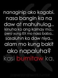 Tagalog Emo Quotes #sad love quotes #pinoy quotes | Quotes ... via Relatably.com