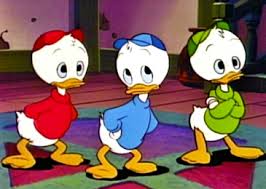 Resultado de imagen de tres sobrinos del pato donald