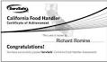 Food handlers card com