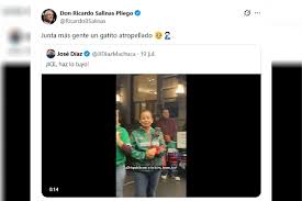 Sheinbaum critica mensajes de Salinas Pliego por su visita a EU